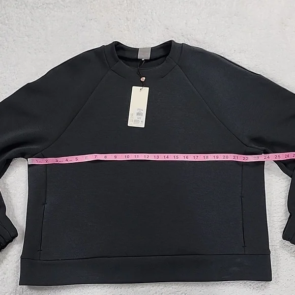 Calia By Carrie Underwood Black Golf Soft Scuba Crew New With Tags - Picture 8 of 14